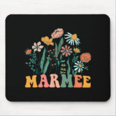 New Marmee Wildflower First Birthday & Baby Sh Mousepad (Vorne)