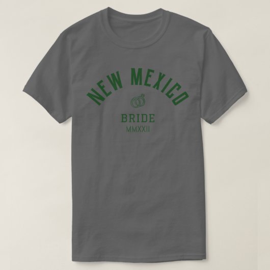 New Meico Bride Bachelorette für die Braut Wedd T-Shirt (Design vorne)