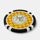 New Mexican Flagge & Siegel, New Mexico Pokerchips (Einzeln)