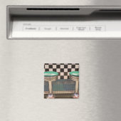 New Mexico, Albuquerque. Die 66 Diner entlang Magnet (In Situ (Geschirrspüler))
