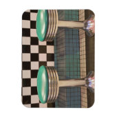 New Mexico, Albuquerque. Die 66 Diner entlang Magnet (Vertikal)