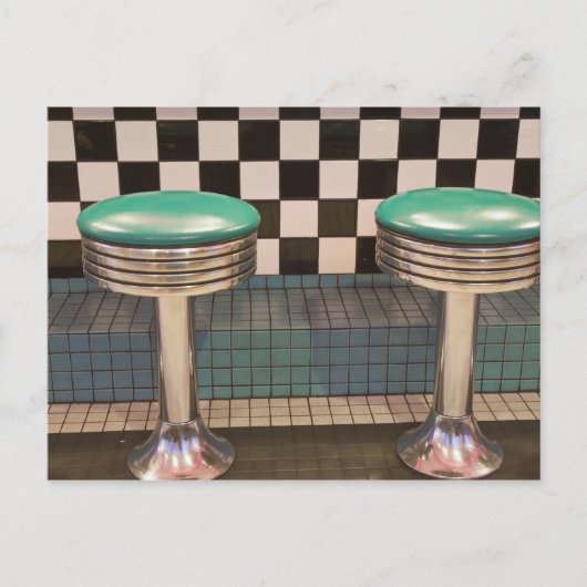 New Mexico, Albuquerque. Die 66 Diner entlang Postkarte (Vorderseite)