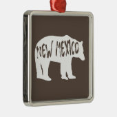 New Mexico Bear Ornament Aus Metall (Rechts)