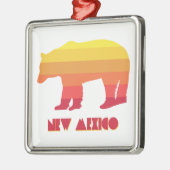 New Mexico Bear Ornament Aus Metall (Links)