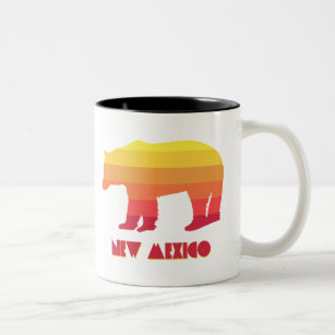 New Mexico Bear Zweifarbige Tasse