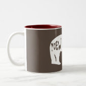 New Mexico Bear Zweifarbige Tasse (Links)
