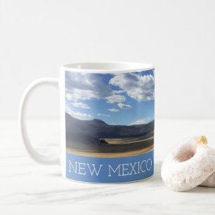 New Mexico Beautiful Blue Sky and Mountains Tasse