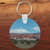 New Mexico Berglandschaft Schlüsselanhänger (Vorderseite)