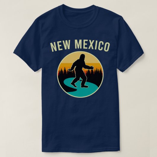 New Mexico Bigfoot Jagen Sasquatch Hunter Squatter T-Shirt (Design vorne)
