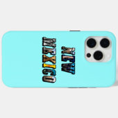 New Mexico Bildtext Case-Mate iPhone Hülle (Rückseite (Horizontal))