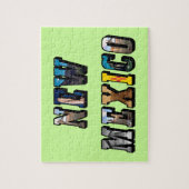 New Mexico Bildtext Puzzle (Vertikal)