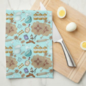 New Mexico Biscochito Cookies Zia Sun Geschirrtuch (Viertel Falte)