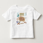 New Mexico Biscochito Cookies Zia Sun Kleinkind T-shirt (Vorderseite)