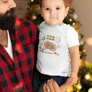 New Mexico Biscochito Cookies Zia Sun Kleinkind T-shirt