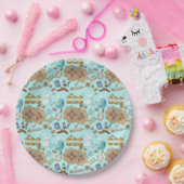 New Mexico Biscochito Cookies Zia Sun Pappteller (Party)