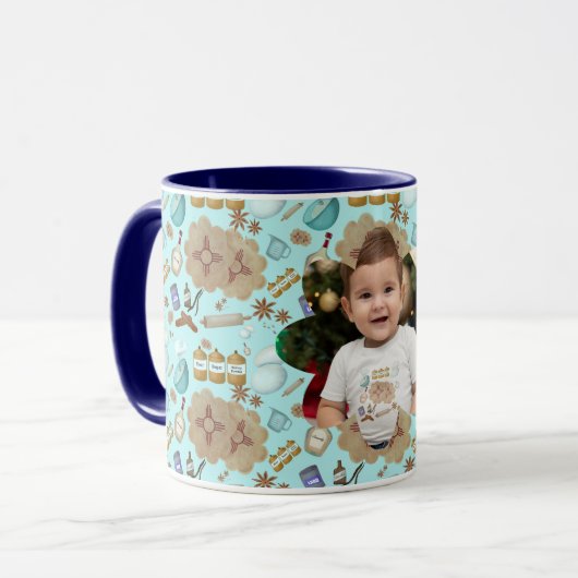 New Mexico Biscochito Cookies Zia Sun Tasse (Vorderseite Links)