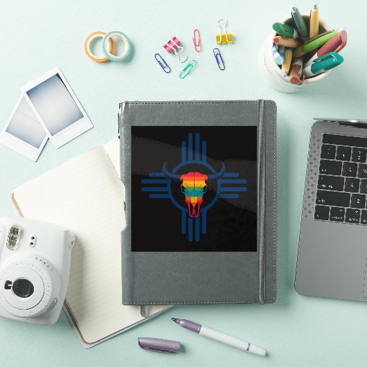 New Mexico Blue Aufkleber (iPad Hülle)