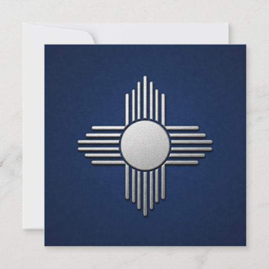 New Mexico Blue Einladung (Vorderseite)