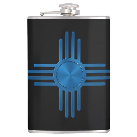 New Mexico Blue Flachmann (Vorderseite)