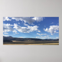 New Mexico Blue Sky Friedlich Clouds Fotografie