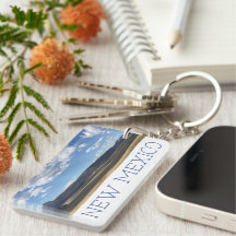 New Mexico Bright Blue Sky and Mountains Schlüssel