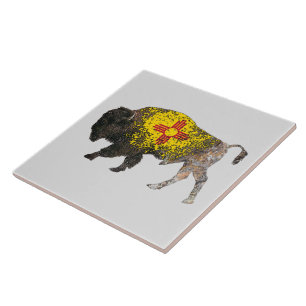 New Mexico Buffalo Spirit Fliese