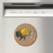 New Mexico Buffalo Spirit Magnet (In Situ (Geschirrspüler))