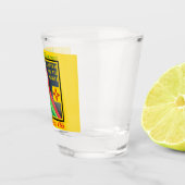 New Mexico Chile Land der Verzauberung Rot oder Gr Schnapsglas (Rechts)