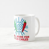 New Mexico Chili Paprika Werden Für Hatch Chile Fu Kaffeetasse (VorderseiteRechts)