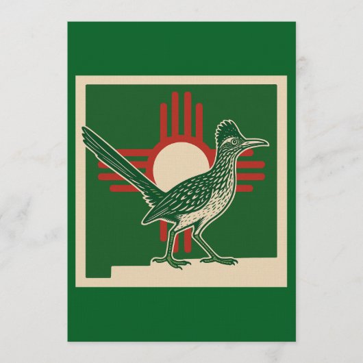 New Mexico Christmas Einladung (Vorderseite)