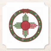 New Mexico Christmas Untersetzer (Vorderseite)