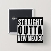 New Mexico City Art Button (Vorne & Hinten)