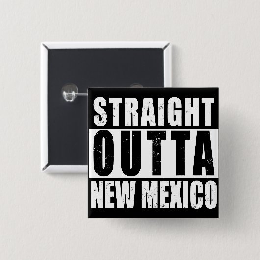 New Mexico City Art Button (Vorne & Hinten)