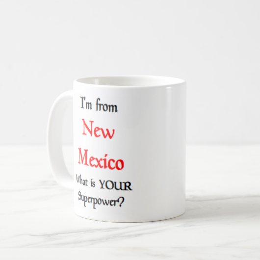 new mexico coffee mug kaffeetasse (Vorderseite Links)