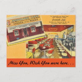 New Mexico, Coronado Café, Socorro Postkarte