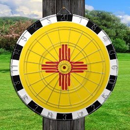 New Mexico Dartboard & New Mexico Flag / Board Dartscheibe