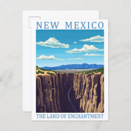 New Mexico das Land der Verzauberung USA Reisen Postkarte