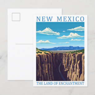 New Mexico das Land des Zaubers USA Reise Postkarte