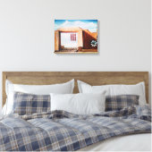 New Mexico Doorway Leinwanddruck (Insitu (Schlafzimmer))