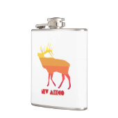 New Mexico Elk Flachmann (Links)