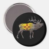 NEW MEXICO ELK MAGNET (Vorderseite/Rückseite)