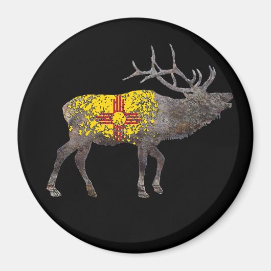 NEW MEXICO ELK MAGNET (Vorne)