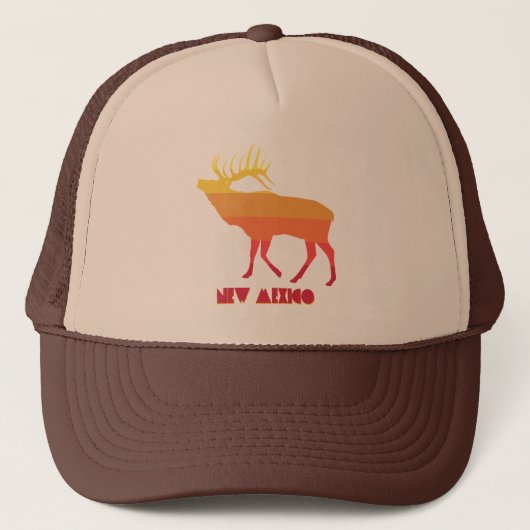 New Mexico Elk Truckerkappe (Vorderseite)