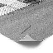 New Mexico Filling Station, 1936. Vintages Foto Poster (Ecke)