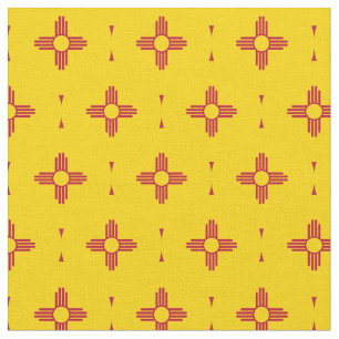 New Mexico Flag & America Staat Fabric/USA mode Stoff