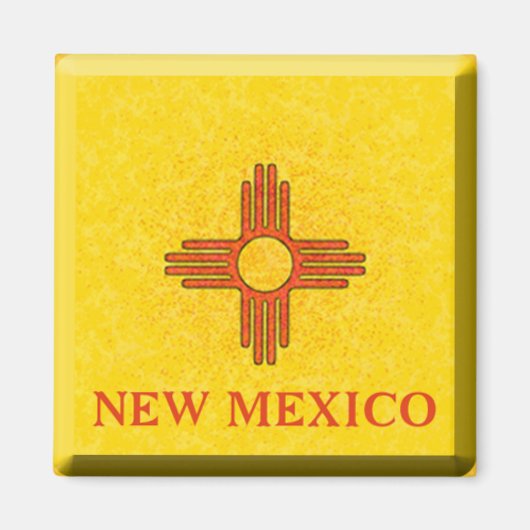 NEW MEXICO FLAG MAGNET (Vorne)