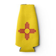 New Mexico Flag Name Flasche Cooler