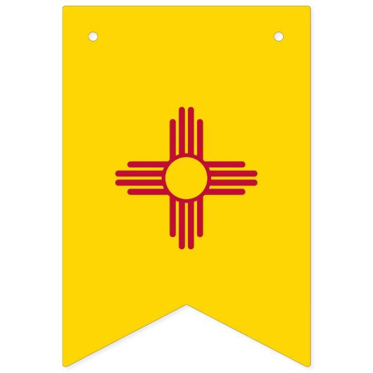 New Mexico Flag Party, Banner / Hochzeiten (Zweite Fahne)