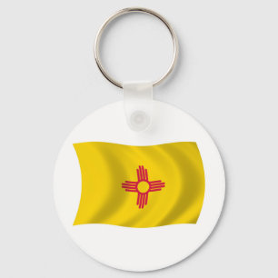 New Mexico Flag Schlüsselanhänger