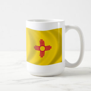 New Mexico Flaggen-Tasse Kaffeetasse